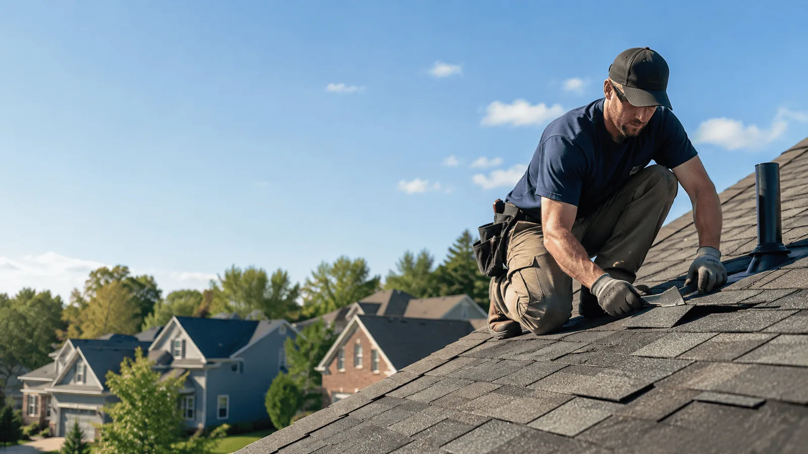 Roof Leak Repair in Luna Pier, MI near me